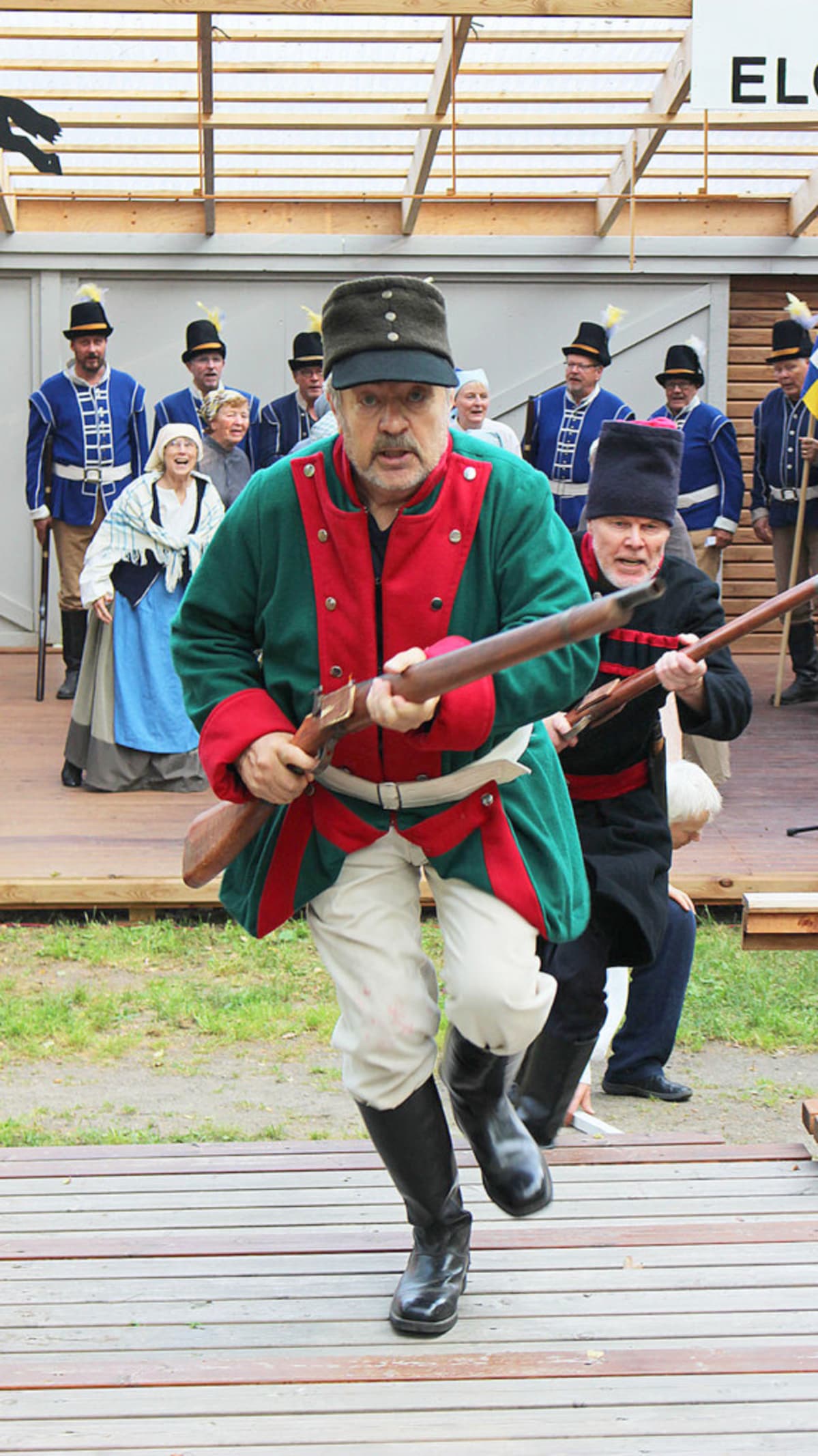 Kustaan sota, kansanooppera, Anjala, Kouvola