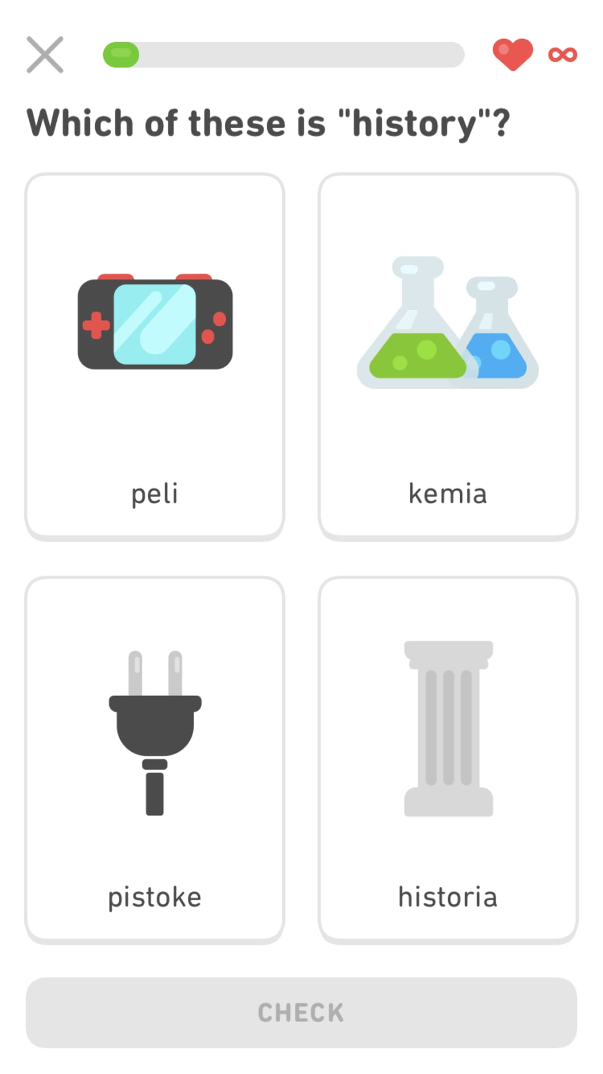 Duolingo uses gamification to encourage language learners.