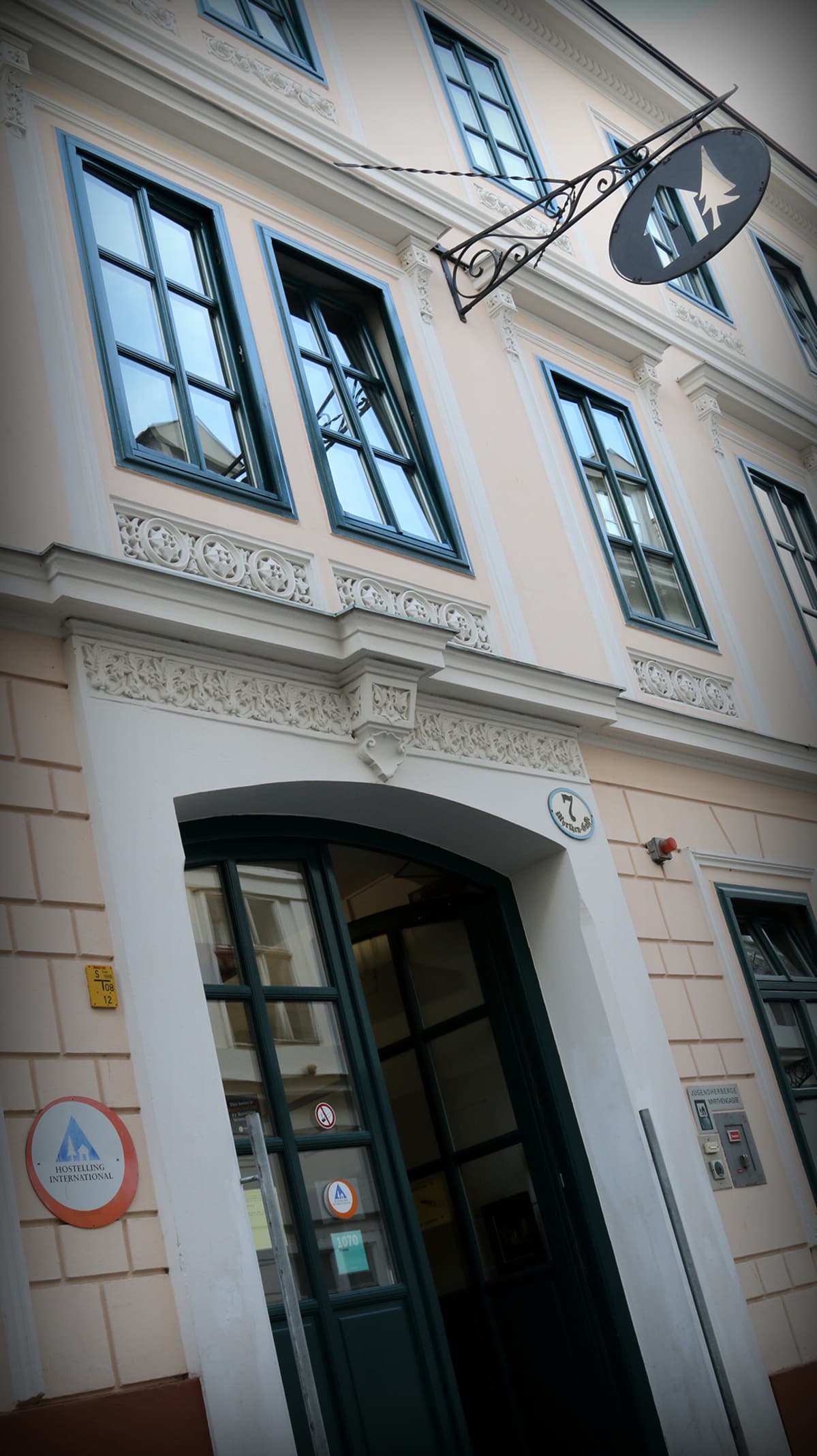 Pekka Haaviston suosittelema Myrthengasse Hostel, Wien.