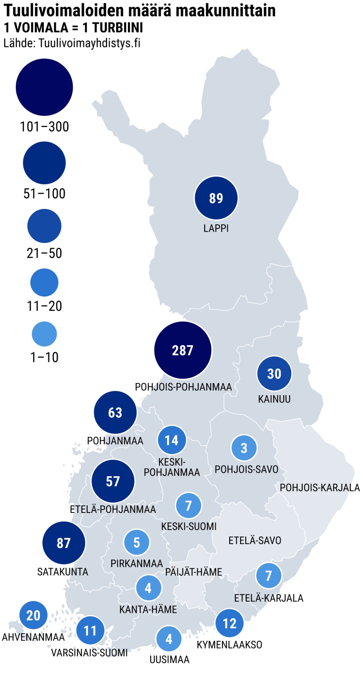 Tilastografiikka / kartta