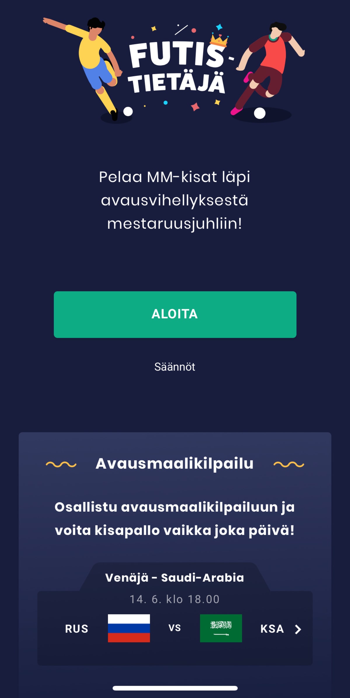 Avausmaaliveikkaus