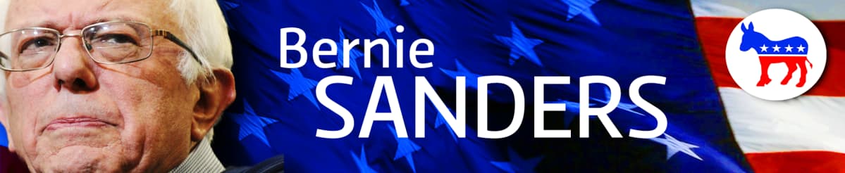 Grafiikka Bernie Sanders