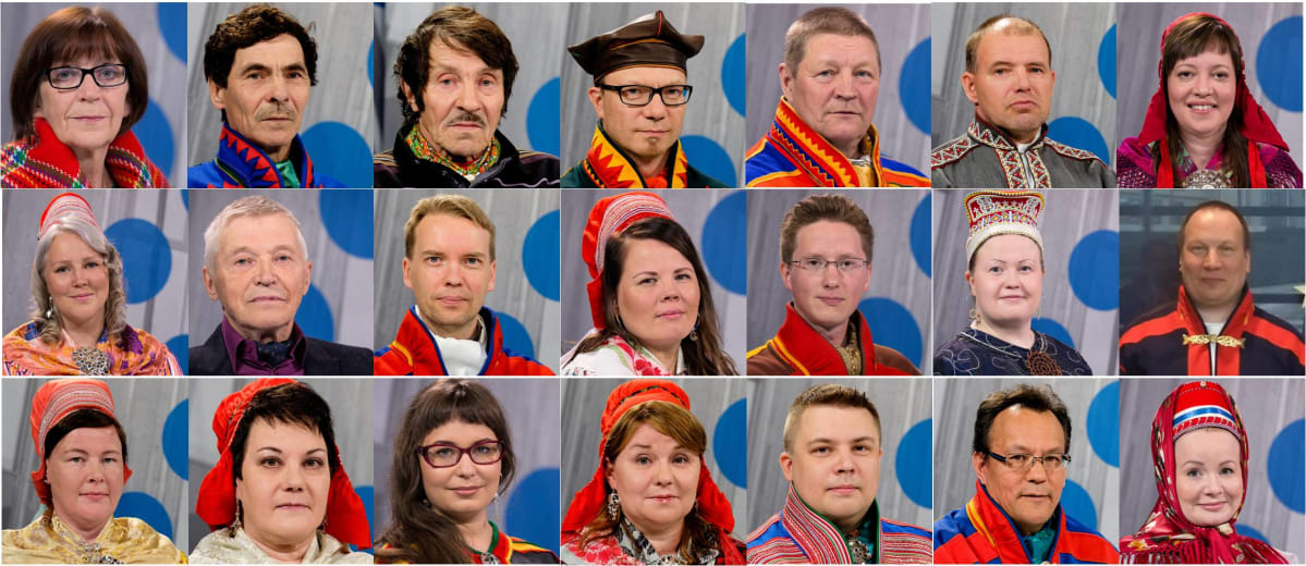 Sámediggi 2016–2019. Saamelaiskäräjät 2016–2019. The Sámi Parliament of Finland 2016–2019.