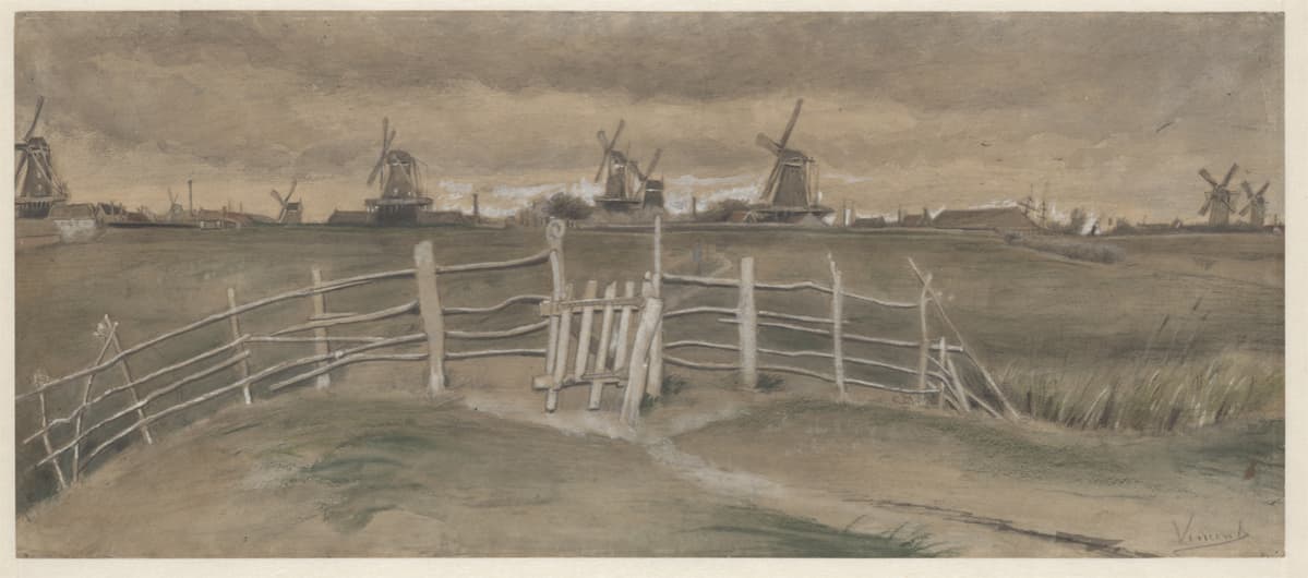 Vincet van Goghin piirustus