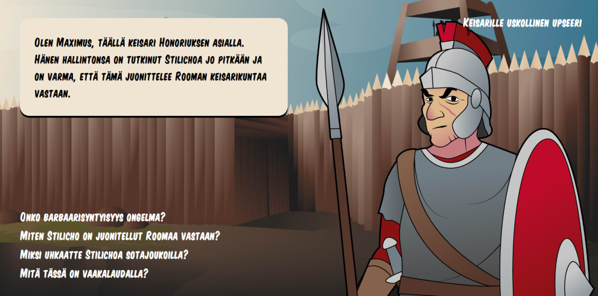 Kuvakaappaus pelistä