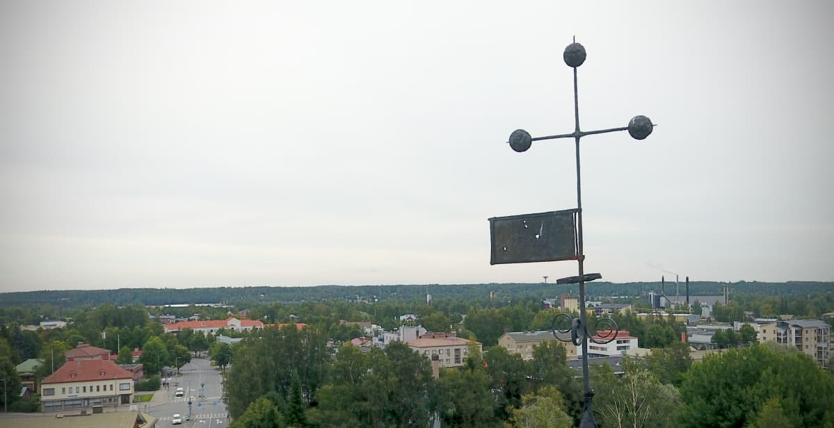 Lapuan tuomiokirkon tuuliviiri.