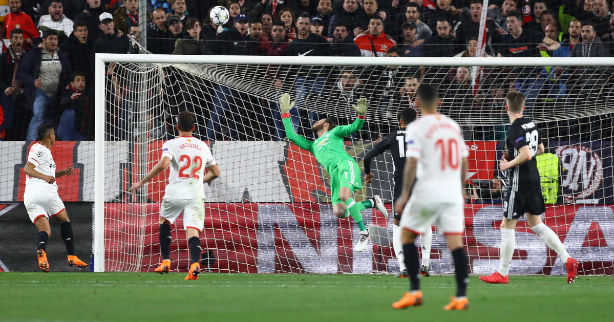 David de Gea torjuu