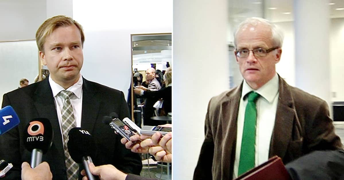 Antti Kaikkonen ja Jukka Vihriälä.