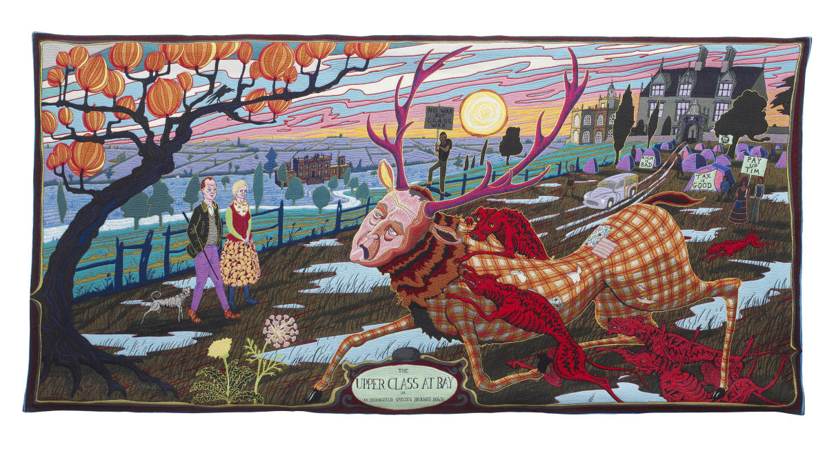 Grayson Perry: The Upper Class at Bay (Yläluokka pakenee) 2012