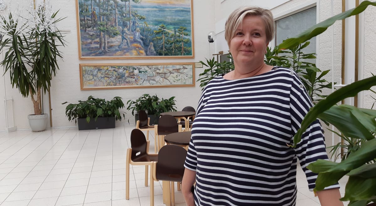 Ylitornion kunnan pakolaistyöntekijä Anne Hasa.