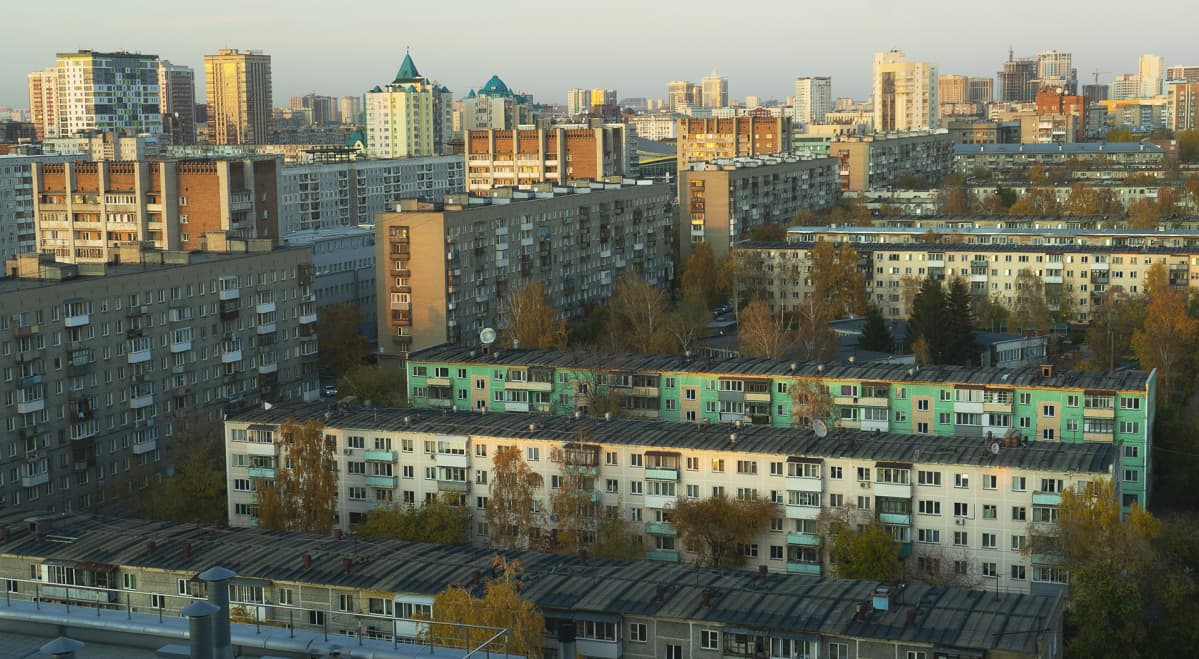 Puolentoista miljoonan asukkaan Novosibirsk on Venäjän kolmanneksi suurin kaupunki.