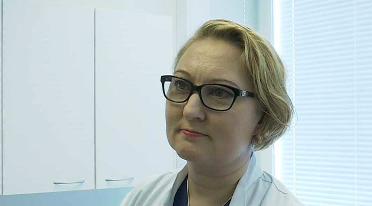 Suu- ja leukakirurgi Vuokko Ottavainen Oulun yliopistollinen sairaala, 28.4.2017.