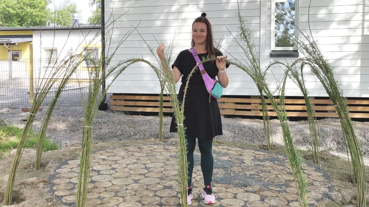 Kuvassa Nina Mamia