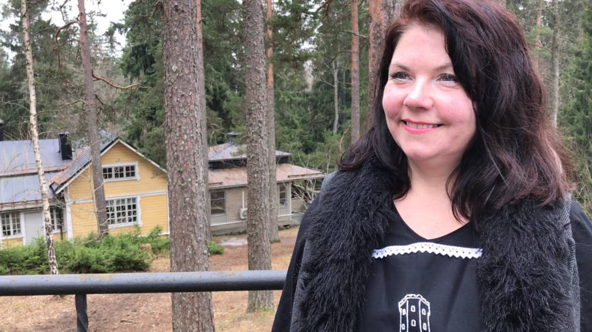 Aulangon tornikahvilan yrittäjä Tuuli Arponen