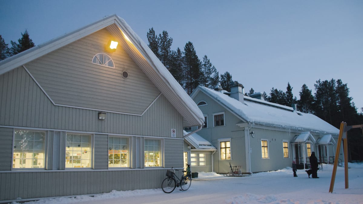 Keiskan kyläkoulu Haukiputaalla