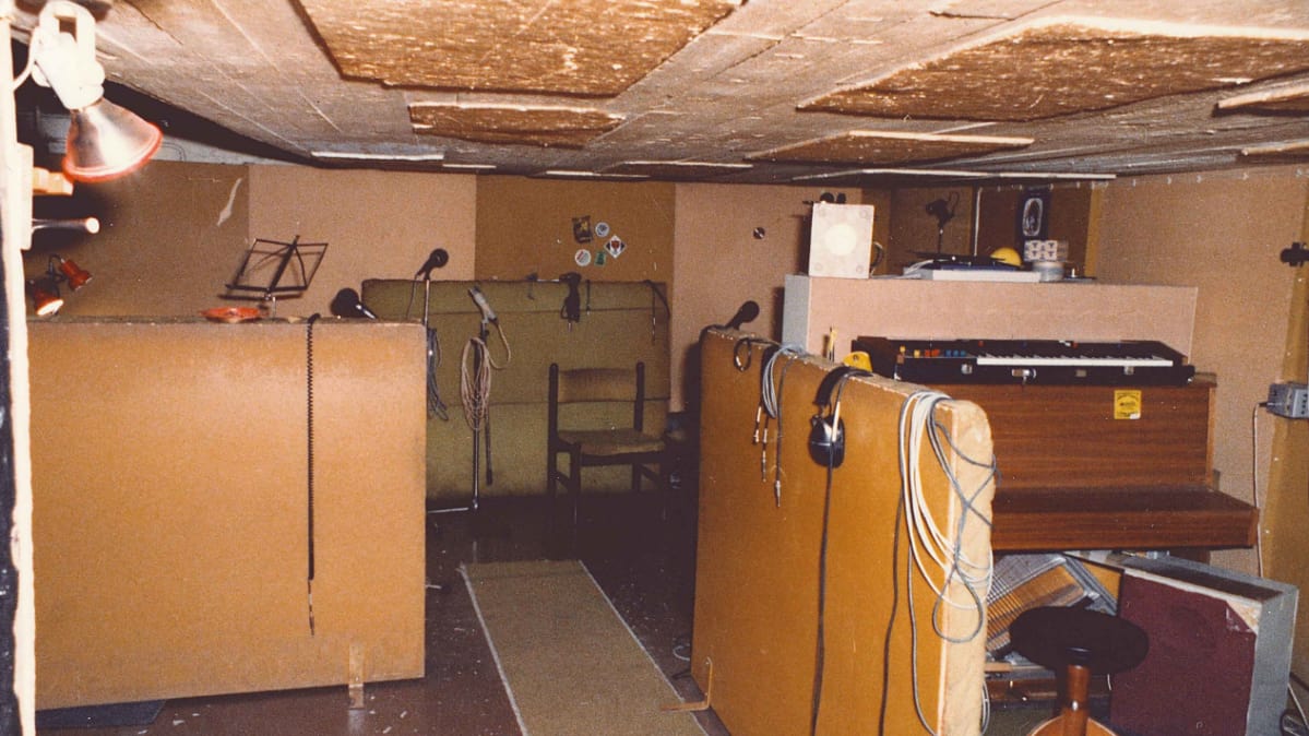 Musiikkistudio.