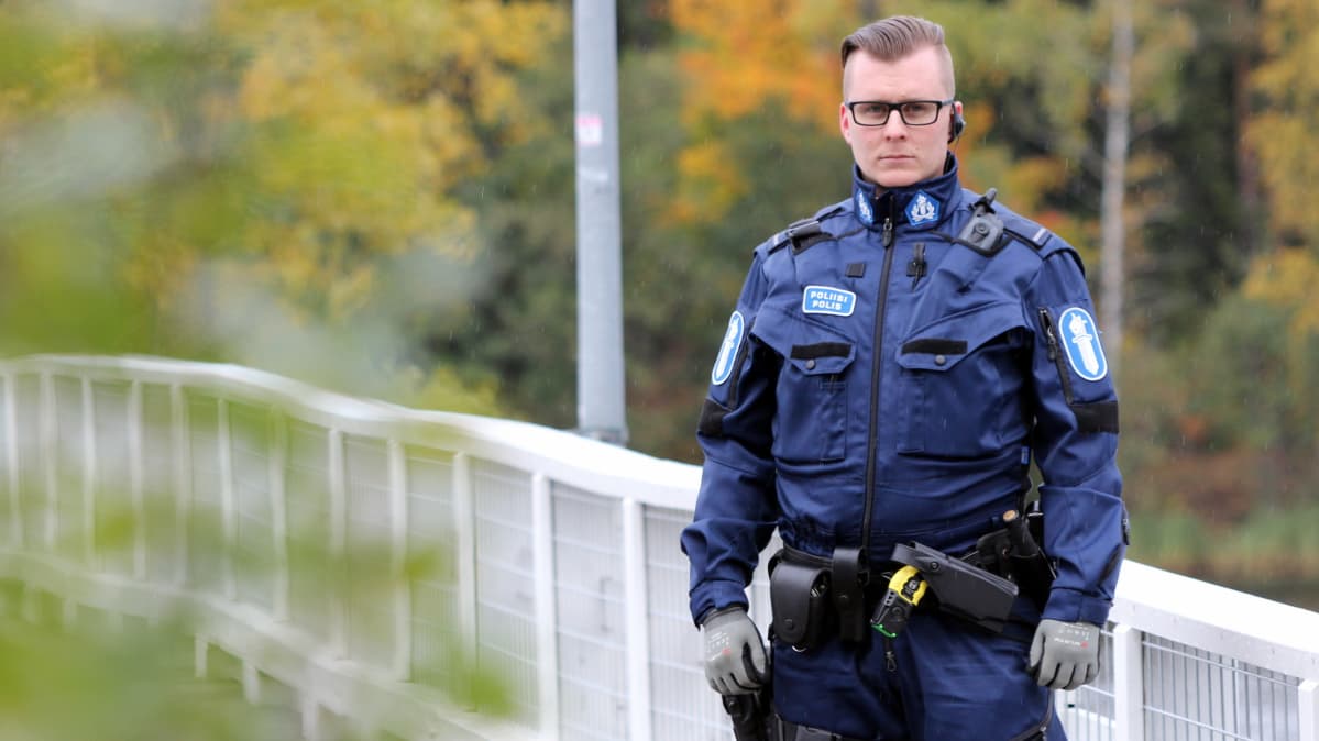 Vasta valittu Savonlinnan Ankkuri-poliisi Paavo Ryynänen