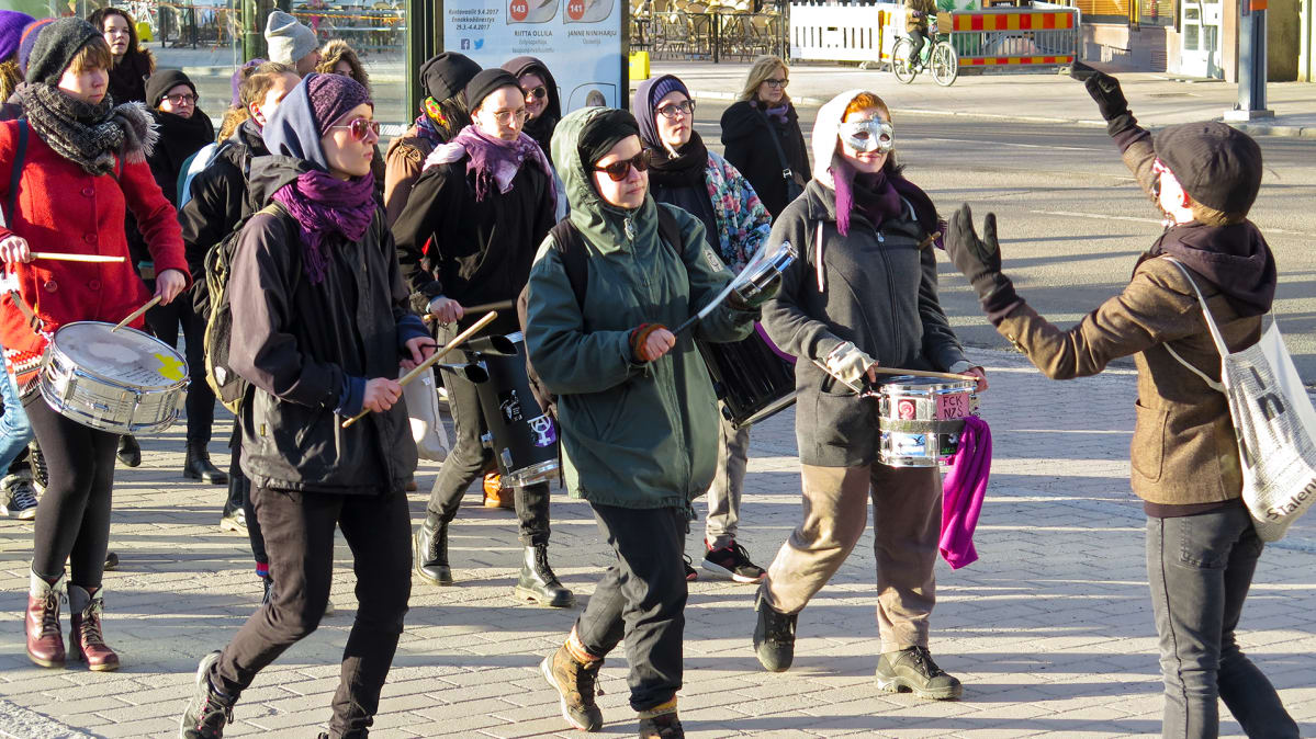 Tampere mielenilmaus mielenosoitus