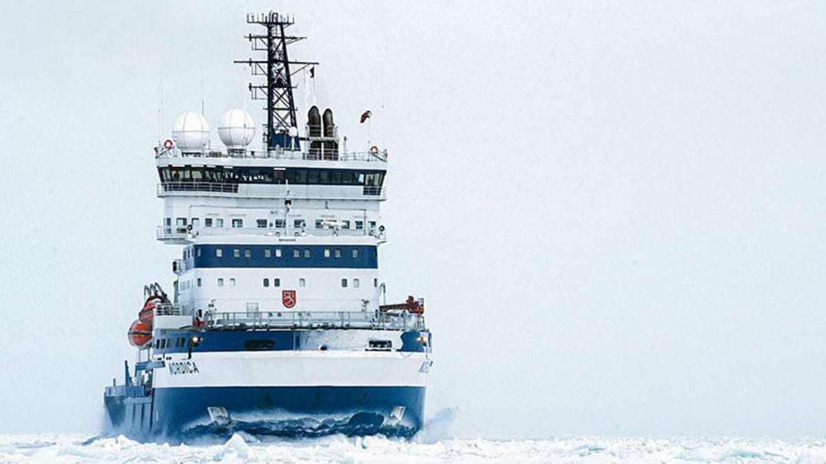Arctic 100 Expedition. Monitoimimurtaja Nordica.