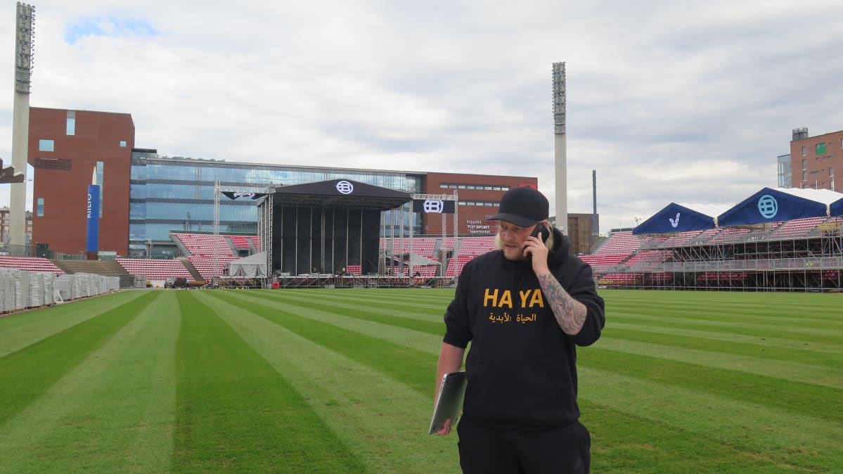 Kalle Kallonen Blockfest Ratina Stadion