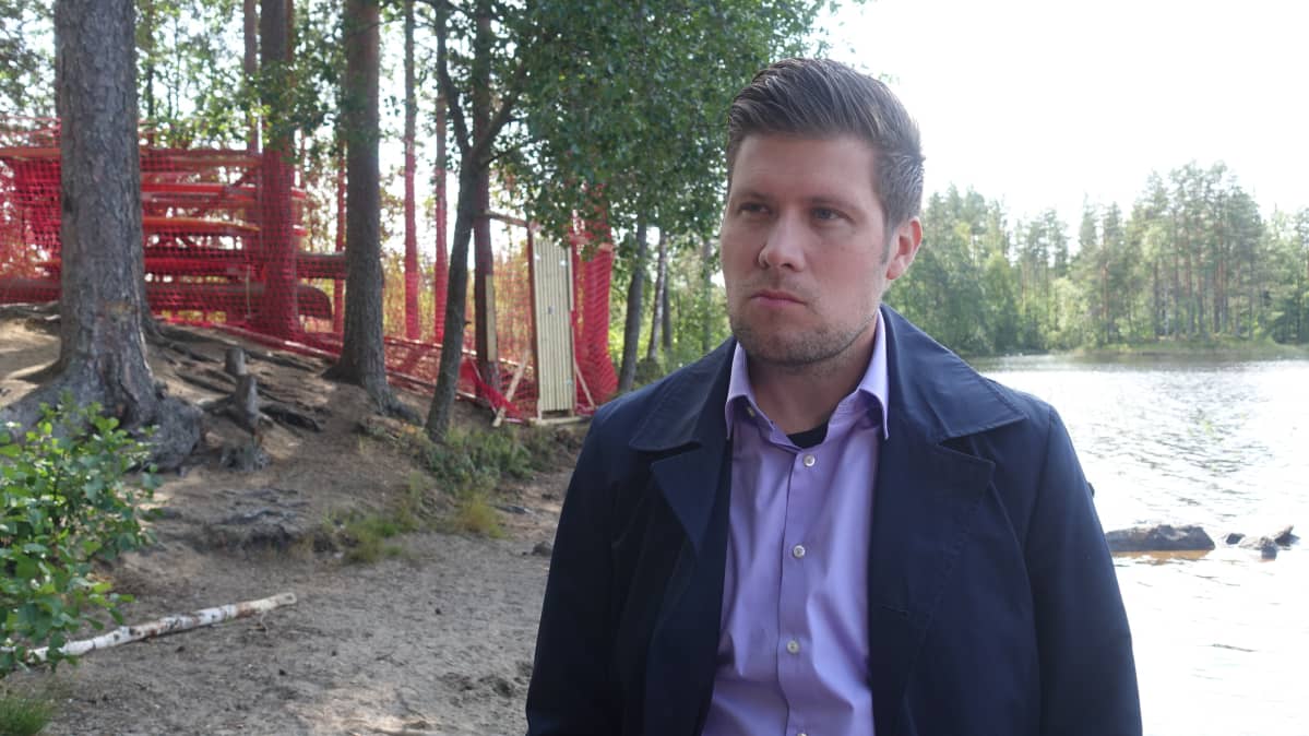 Pieksämäen kaupungin liikuntapalvelupäällikkö Antti Nousiainen.