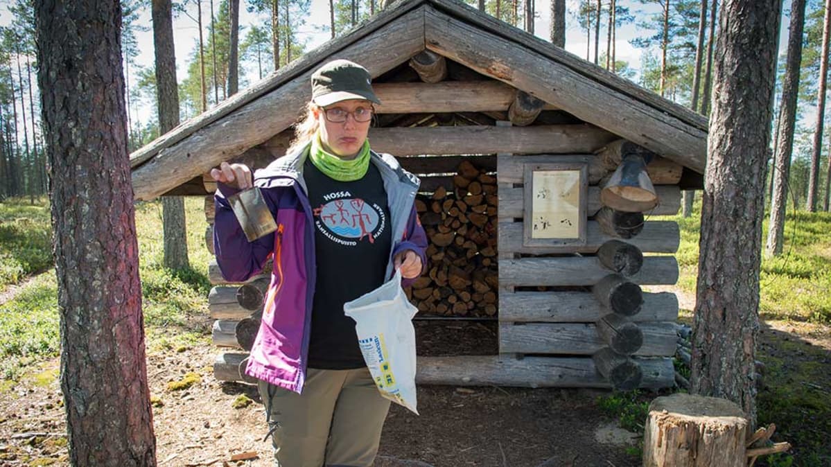 Roskaton retkeily, Aittojarvi, Hossa, Tuuli Turunen