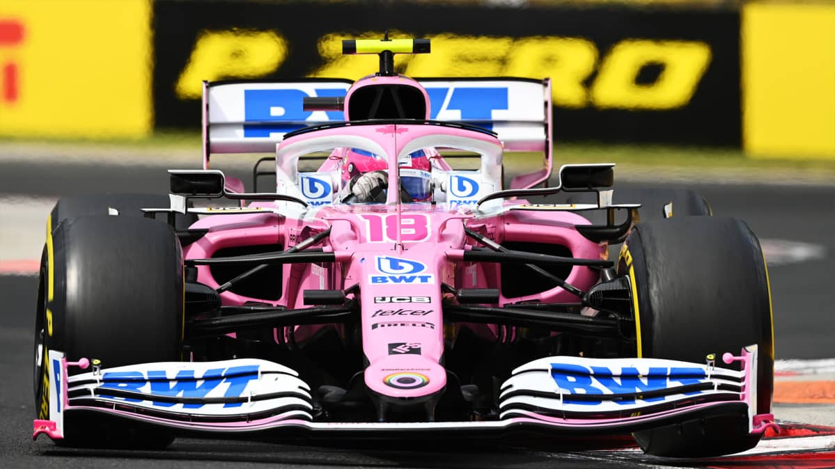 Racing Pointin vuoden 2020 F1-auto.