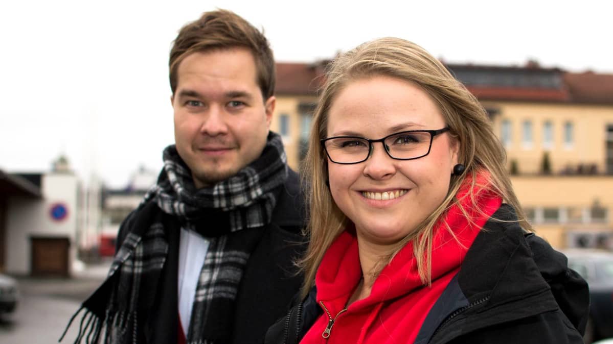Olli Marjalaakso ja Piritta Parkkari
