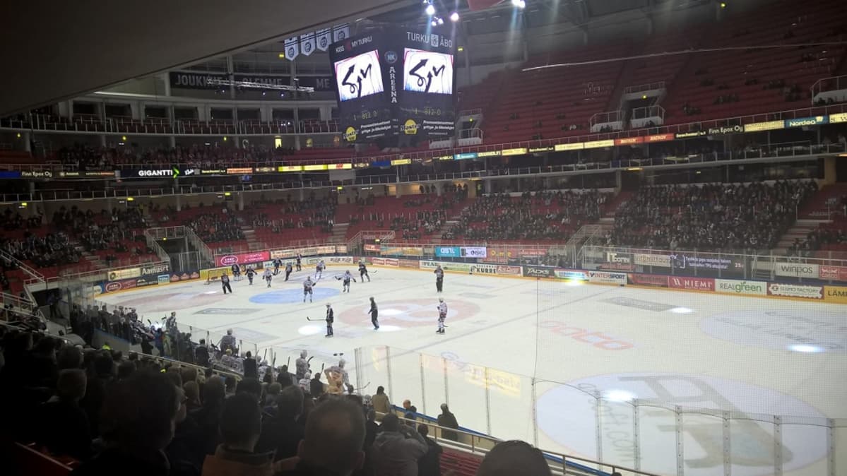 Yleiskuva TPS:n ja Sportin ottelusta