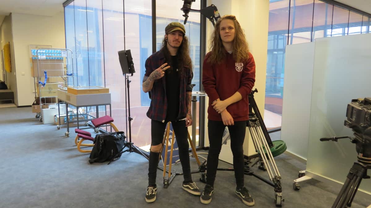 Arttu Lesonen ja Samy Elbanna Lost Society