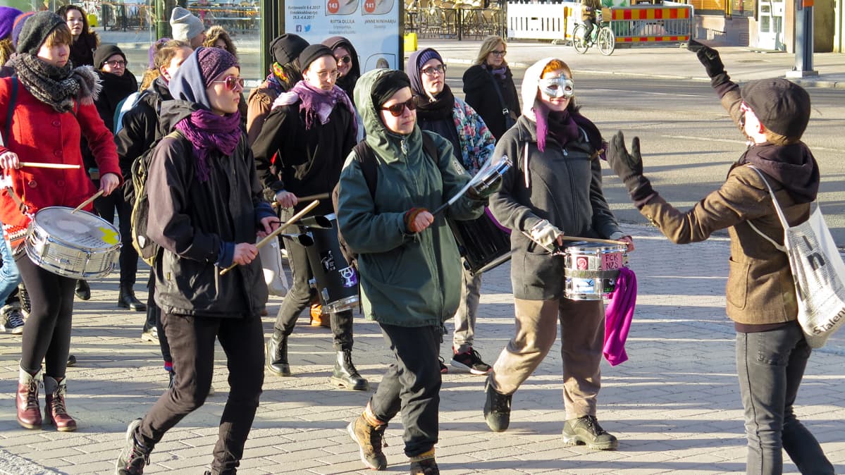 Tampere mielenilmaus mielenosoitus