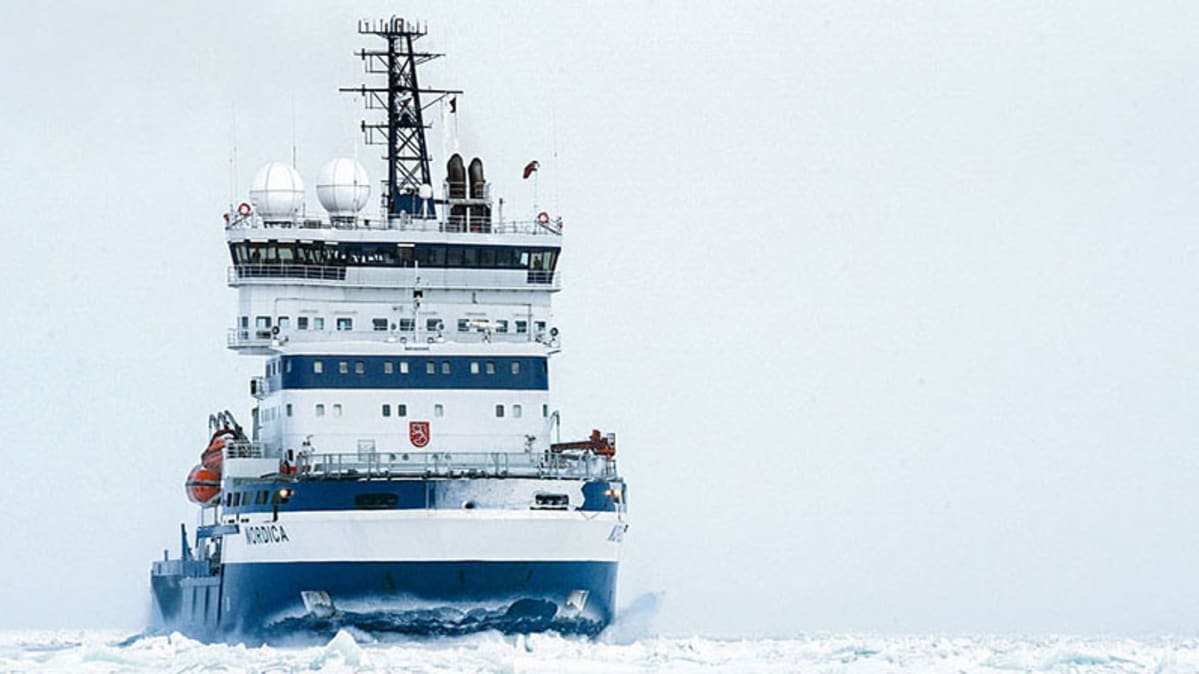 Arctic 100 Expedition. Monitoimimurtaja Nordica.