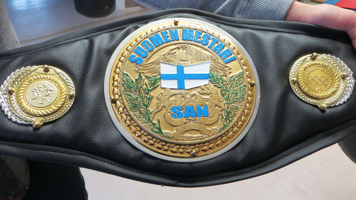 Suomen mestaruus vyö.