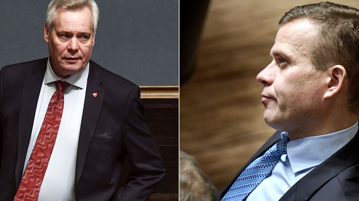 Antti Rinne ja Petteri Orpo