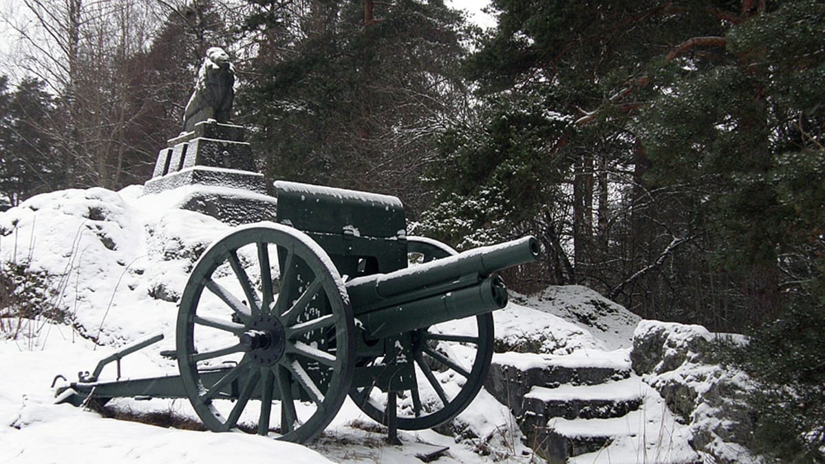 Vapauden leijona ja tykki Tuuloksessa