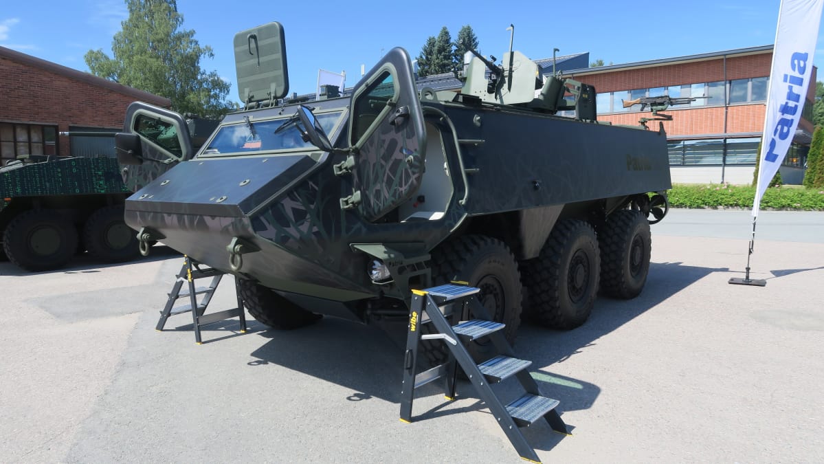Patrian uusi 6x6-ajoneuvo