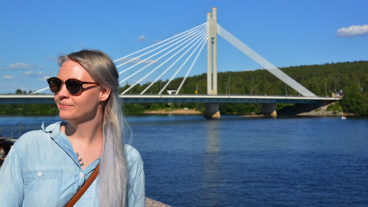 Kiti Kalliomäki Rovaniemellä.