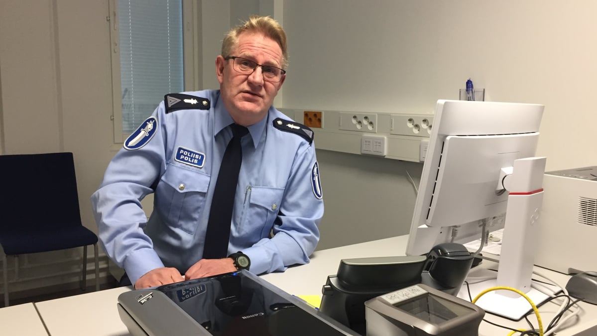 Rikosylikonstaapeli Ilkka Vainikka Etelä-Karjalan poliisilaitokselta.