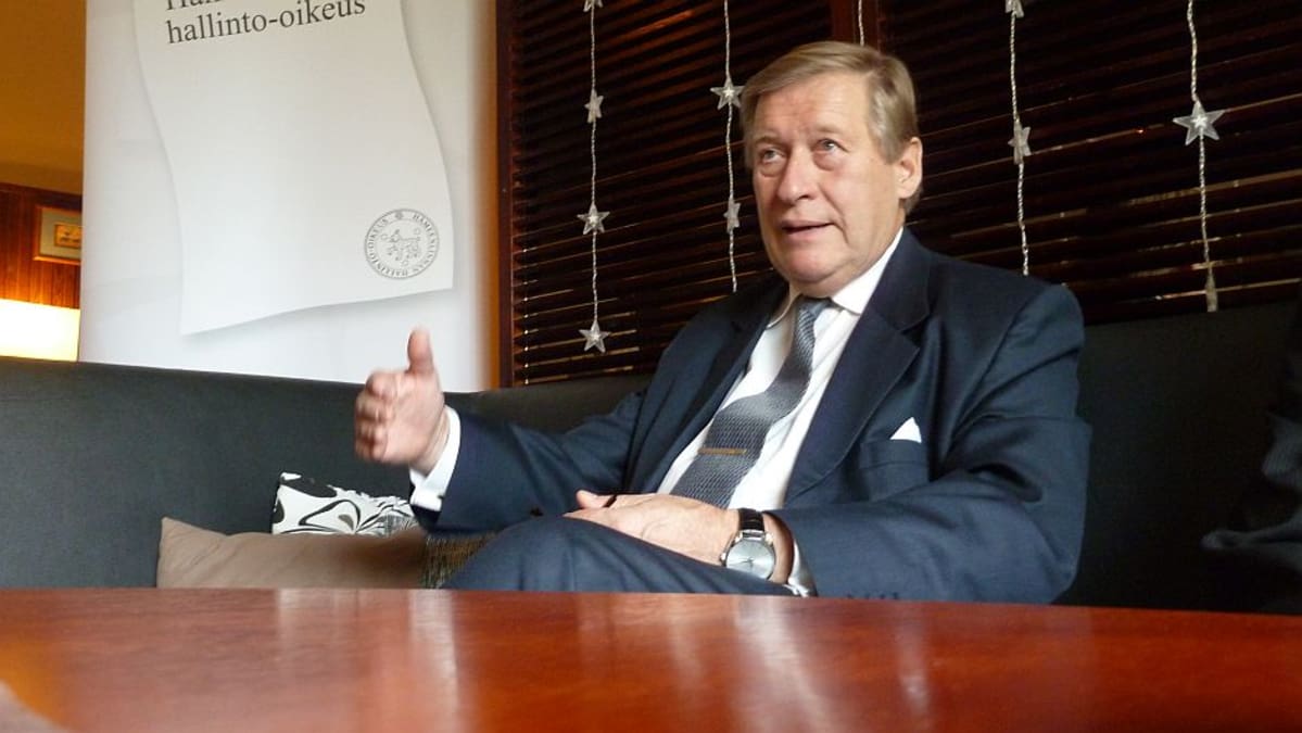 Korkeimman hallinto-oikeuden presidentti Pekka Hallberg