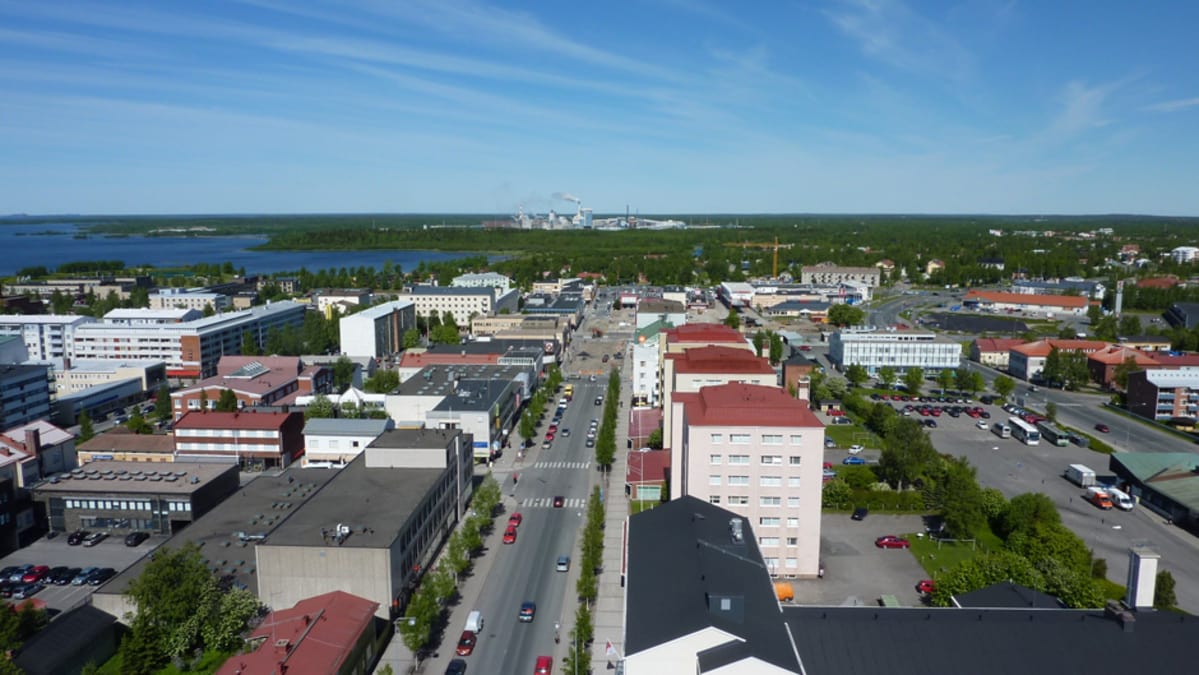Kuvan vasemmassa laidassa sijaitsevaan Ruutinrantaan voi nousta jatkossa jopa seitsemän kerroksisia asuintaloja.