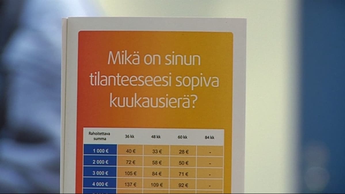 Kulutusluoton esite