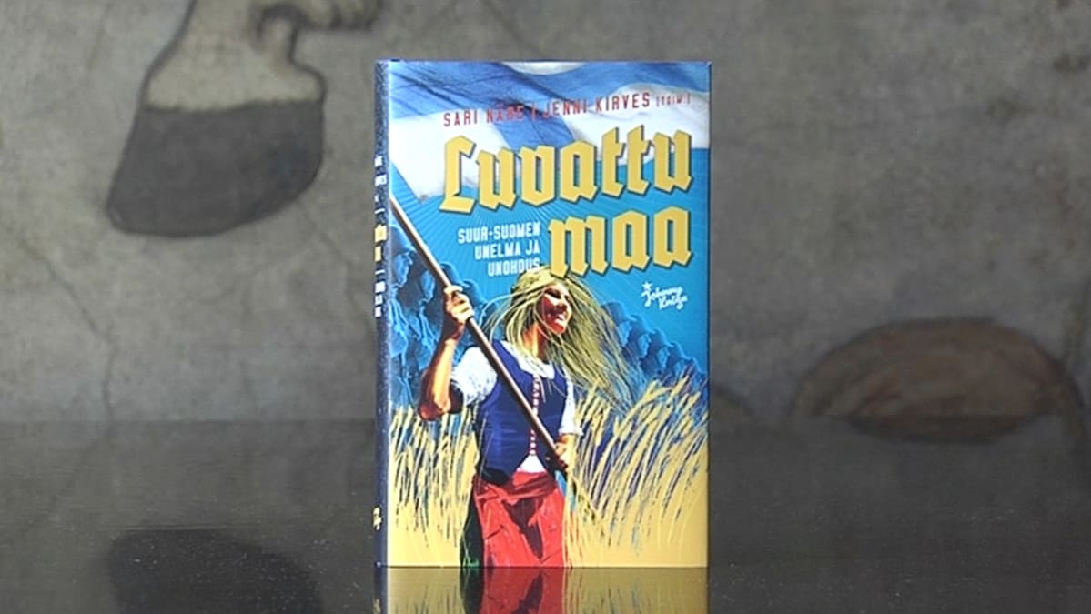 Luvattu maa -kirjan kansi.