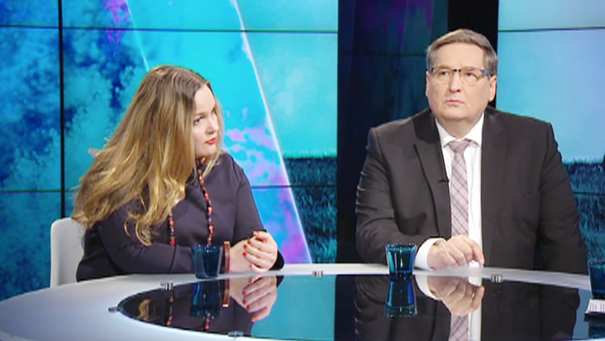Krista Kiuru ja Markku Rossi