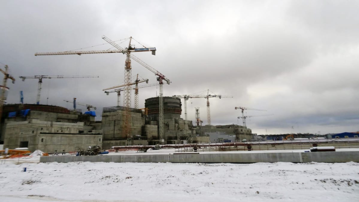 Sosnovyi Borin rakennustyömaa.
