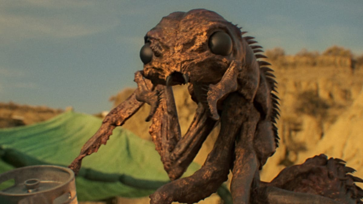 It Came from the Desert -elokuvan lehdistökuva.