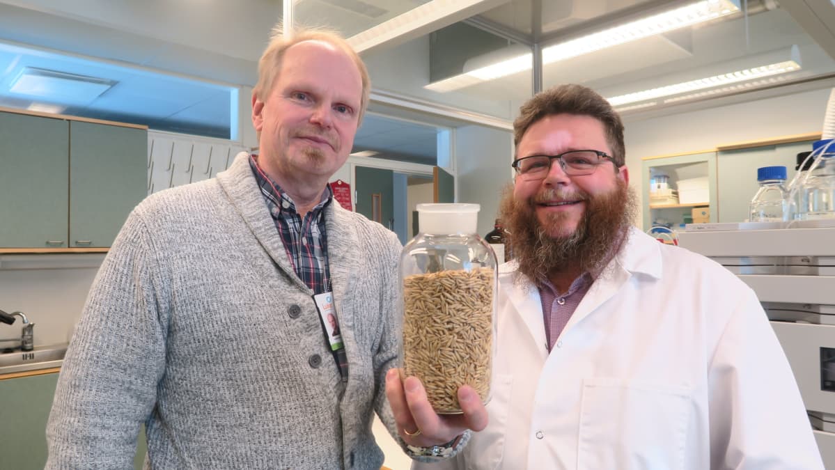 Luken tutkijat Vesa Hietaniemi ja Juha.Matti Pihlava
