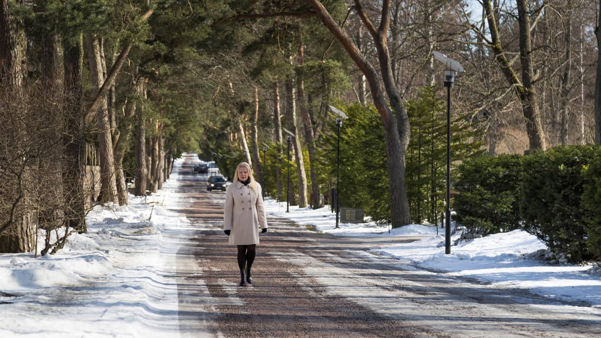 Elisa Morgan Hietaniemen hautausmaalla
