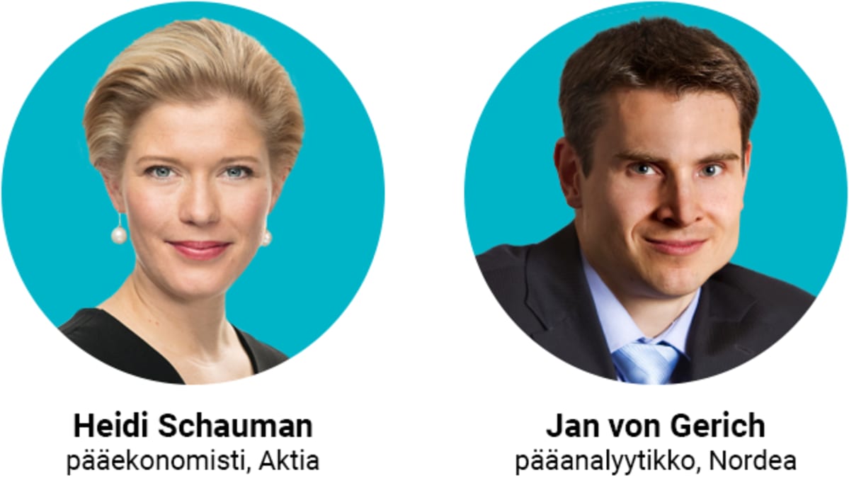 Heidi Schauman ja Jan von Gerich