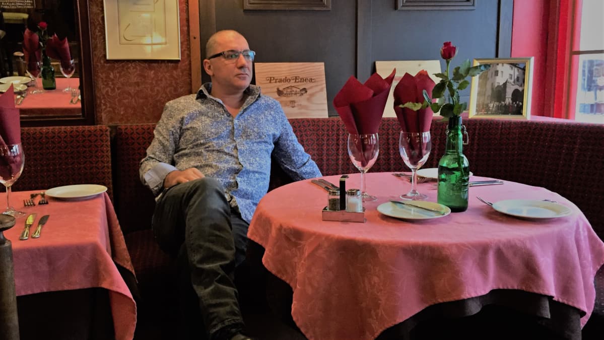 Ravintola Buttehoffin yrittäjä imatralainen Kiril Georgijev.