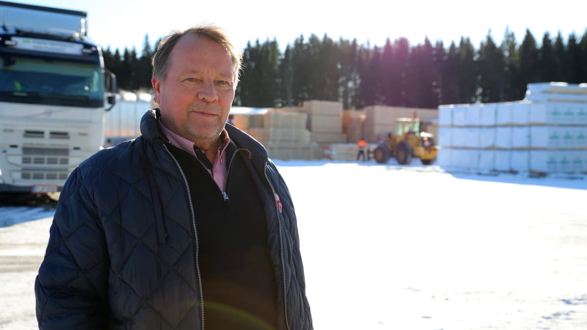 Kerimäkeläisen Sahakuution toimitusjohtaja Jari Suomalainen